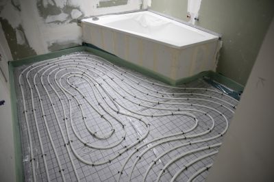 Heated Tile Floor