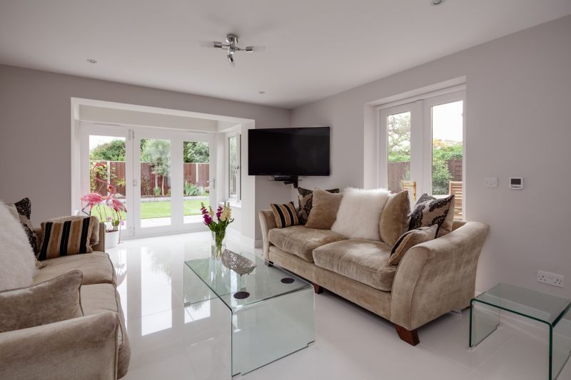 Elegant Living Room Tile